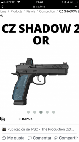 Buenas, alguien sabe si van a importar a ESPAÑA este modelo? Es una Shadow 2 con tapa para visor

https://www.czub.cz/en/produkty/pistole/competition/cz-shadow-2-or.html 01