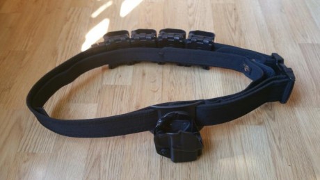 Hola.

Por abandono de la modalidad, un compañero vende su STI SPARTAN V monohilera del 9Pb. (M1911-A1FS)

Variante 30