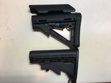 Culata MAGPUL CTR  com spec  perfecto estado      
Carrillera para MAGPUL CTR  perfecto estado        01