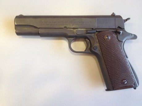 Compro Colt 1911 inutilizada, preferiblemente de la época 2ª Guerra Mundial, cualquiera de los modelo 00
