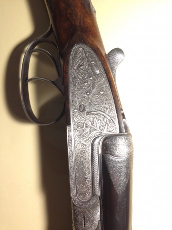 Vendo escopeta Eduardo Chilling modelo imperial, calibre 20, expulsora, acero alemán marca Krupp, de 72 00
