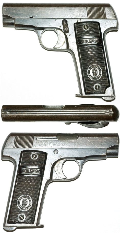 Hola comañeros, recientemente he compadro una pistola que no tiene ninguna marca ni marcaje, a ver si 00