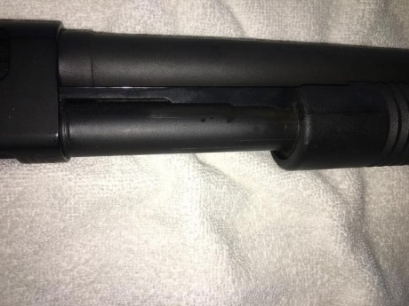 Saludos gente del foro, vendo mi Mossberg 590 calibre 12 y 12 magnum, de ocho cartuchos más uno , totalmente 22
