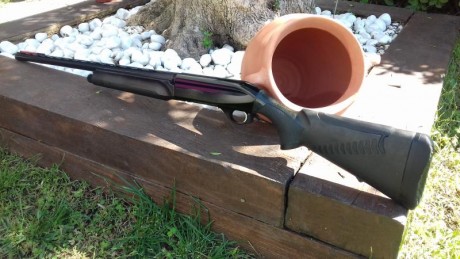   Buenas tardes

Vendo escopeta marca Benelli modelo Montefeltro Comfort calibre 12/76 y cañón de 71 cm. 01
