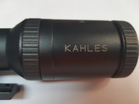 Se vende visor KAHLES HELIA C. Procedente de exposición de armería. Jamas usado. De 1, 5 - 6 × 42. Con 21