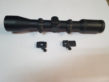 Se vende visor KAHLES HELIA C. Procedente de esposicion de armeria. Jamas usado.
De 1,5 - 6 × 42. Con 11