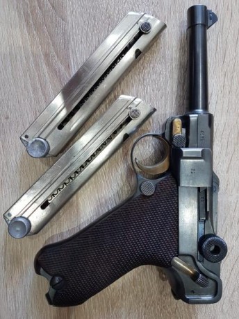 Iniciaremos con una artilleria Erfurt 1914, para continuar con una Mauser Original 4 pulgadas fabricada 122