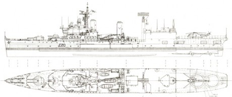 Nunca se fabricaron los "cruceros portaaviones", pero en el caso que si existiesen, no serian 60