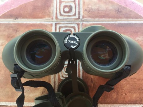 Magnificos prismaticos   Military 7x50 con Compas, alta resolucion, reticula iluminada. Ideal psra mar 21