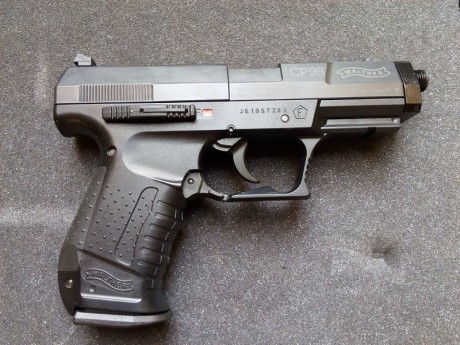 Vendo Whalter CP99 de CO2. Esta en muy buen estado.
Con boca 1/2" UNF para silenciador.
Carriles 00