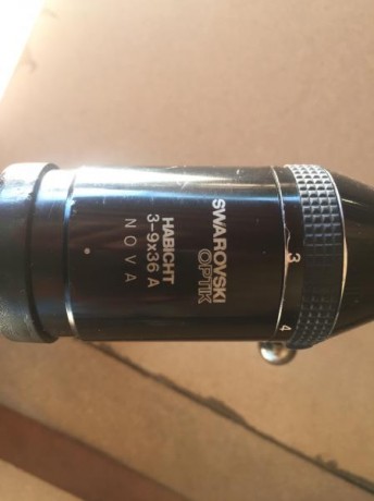Vendo Carabina Anschutz del 22 modelo 1416 con un cargador , bases weaver y visor Swarovki Habicht Nova 00