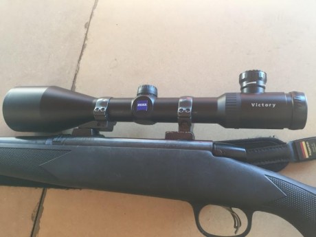 Se vende por falta de uso Rifle de cerrojo Marlin 30-06 con bases Appel y visor Zeiss Victory Varipoint 01