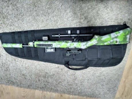 Buenas, vendo carabina marca Ruger modelo 10/22 semiautomática, de las mejores en su categoría, tuneada, 12