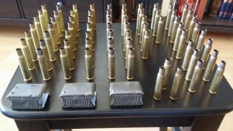 Se venden las siguientes vainas del 30.06 más 3 clips o cargadores de M1 Garand.

Hornady: 26
Geco: 30
Winchester: 00