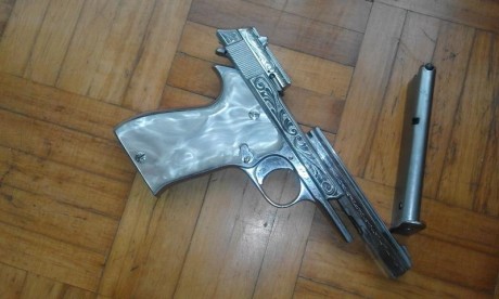 Cambio pistola Star, FR, calibre 22 lr, burilada de fabrica por rifle de caza mayor o carabina del 22 21