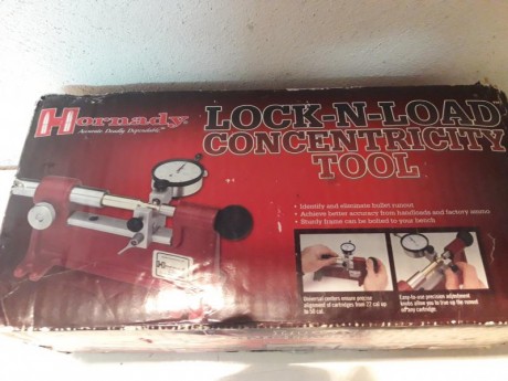 Buenas, pues lo dicho, se ofrece comprobador de conicidad de la marca Hornady, se encuentra en muy buen 01