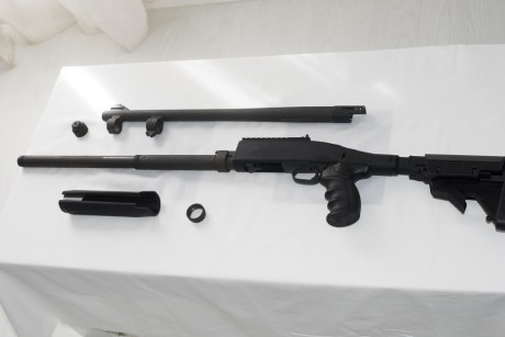 VENDIDA


Hola,

Pongo en venta mi escopeta  Mossberg 590A1 Blackwater .
Tiene sustituida la culata por 02