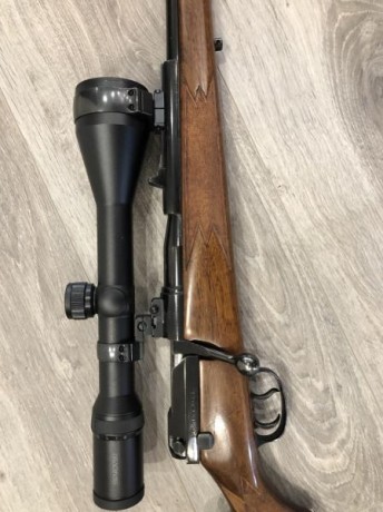 Vendo mauser 66 europa 7 mm rem mag. Gatillo pelo. Visor Swarovki 2,5-10x56 PVI-2.
1000€. Preferiblemente 01