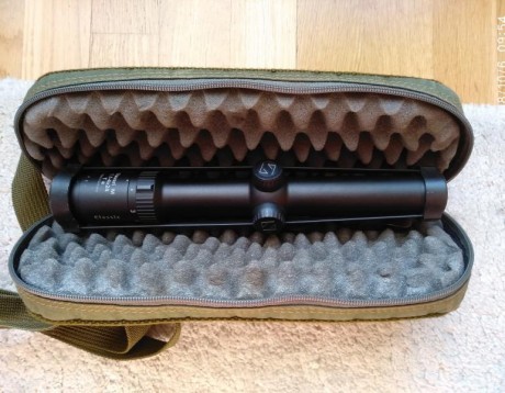 Calibre 9. 3x74. 
Visor Zeiss Diavari 1-4x24. 
Funda cuero. 
Funda visor. 
Valoración conjunto 3. 500€44
Impecable 01