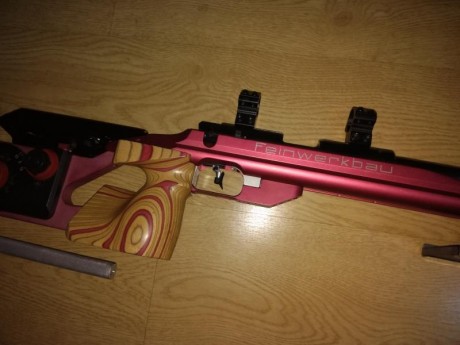 VENDO CARABINA FEINWERKBAU CALIBRE 22 modelo 2602, COMO NUEVA , con su nombre indica ya es conocida por 01