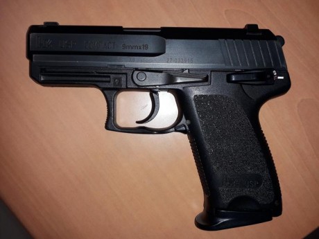 Buenas a todos. Vendo en  Valencia  una pistola semiautomática  HK , modelo  USP Compact  (de dotación 02