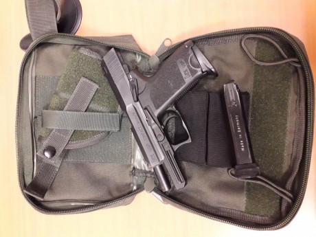 Buenas a todos. Vendo en  Valencia  una pistola semiautomática  HK , modelo  USP Compact  (de dotación 00