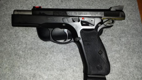 pongo a la venta mi shadow sp1 nueva del año pasado fecha 29/04/2017.
la compre para hacer IPSC y no la 01