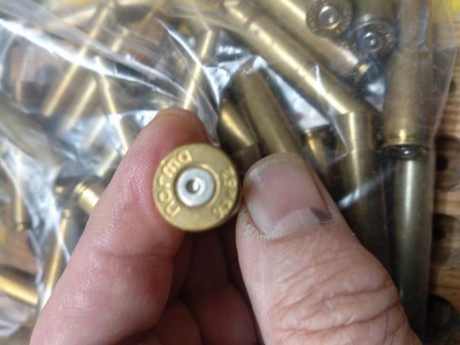 Dispongo de 200 vainas Norma en bolsas de 50 casquillos , cada bolsa a 25€ un lote de 50 casquillos de 00