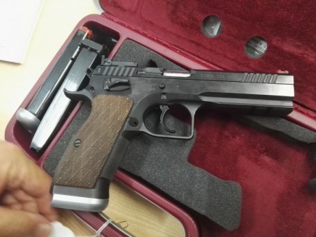 Hola, voy a empezar con el curso de Ipsc, y estoy buscando arma para producción, una cz shadow SP 01
cal 101