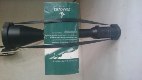 por falta de uso,vendo carabina pcp air arms s410 5.5 classic + visor swarovski habicht 2,5-10 x56 en 00