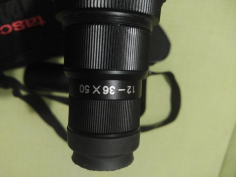 Vendo telescopio TASCO modelo 28TZB, marca prestigiosa por su gran calidad y óptica. Incluye trípode. 02