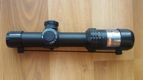 Venta visor Bushnell Ar 1-4x24 excelente para plataformas Ar, estado excelente una vez probado, se envía 00
