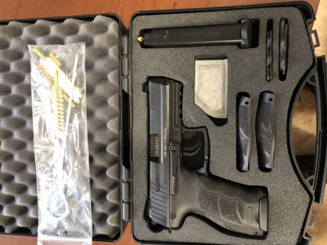 Buenas, vendo mi pistola HK P30,esta nueva, he tirado 100 cartuchos, está guiada en A,se puede ver en 00