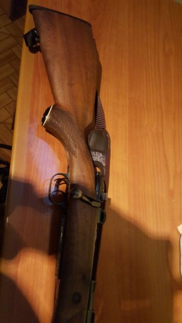 Hola.  Un amigo vende éste rifle, con cañón de 66cm, en calibre 7mm reminton magnum y monturas mas anillas 00