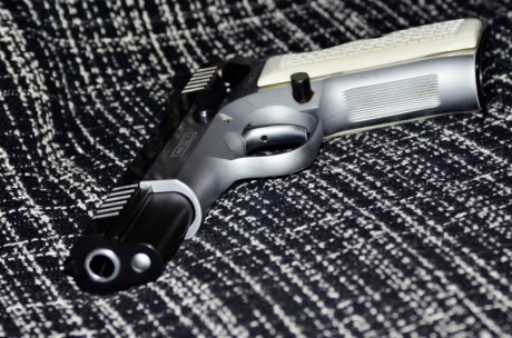 Por dejar el tiro, un amigo me encarga la venta de una Tanfoglio Ultra Match y carro del 22 Lr, incluye 11