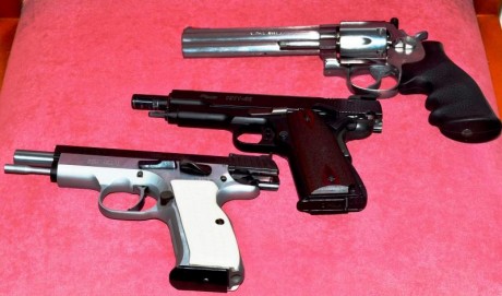 Por dejar el tiro, un amigo me encarga la venta de una Sig Sauer 1911del 22Lr.
El arma funciona perfectamnete, 00