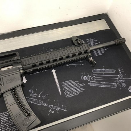 Buenas a todos,

Pongo en venta mi SW MP-15 calibre 22.  He disfrutado mucho con ella, arma fiable, sin 01