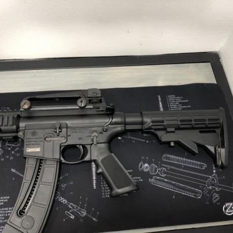 Buenas a todos,

Pongo en venta mi SW MP-15 calibre 22.  He disfrutado mucho con ella, arma fiable, sin 12