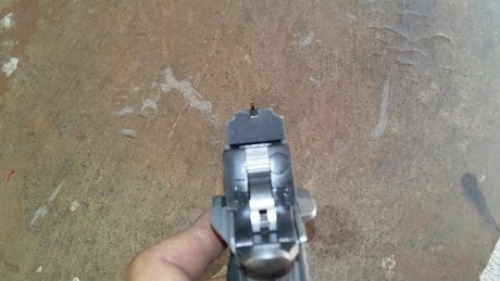 Por aligerar cupo vendo sti trojan preparada para ipsc classic. 
Funnel
Alza recortada
Punto de mira de 00