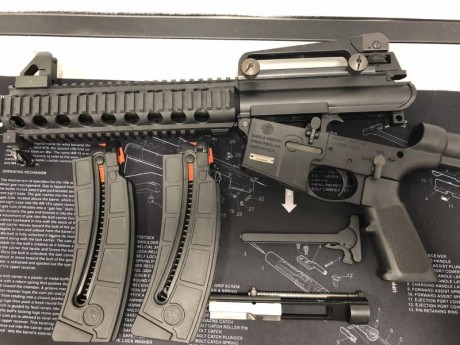 Buenas a todos,

Pongo en venta mi SW MP-15 calibre 22.  He disfrutado mucho con ella, arma fiable, sin 20