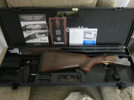Hola.
Pongo a la venta, una escopeta Beretta 682 Sporting Gold, banda ancha, con cuatro polickok,con 71cm 00