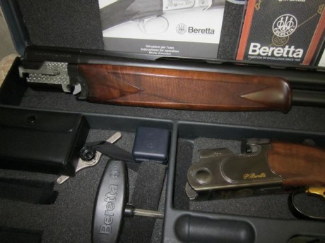 Hola.
Pongo a la venta, una escopeta Beretta 682 Sporting Gold, banda ancha, con cuatro polickok,con 71cm 10