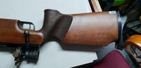 Vendo carabina cañon pesado 22lr schultz & larsen , disparador al pelo,  asi como tunel delantero 152