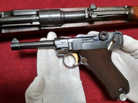 Iniciaremos con una artilleria Erfurt 1914, para continuar con una Mauser Original 4 pulgadas fabricada 12