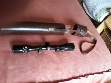 Visor bushnell 3-9x40  con tubo de pulgada (26mm) mas anillas originales apel. Mas tubo porta visor
150€ 01