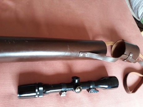 Visor bushnell 3-9x40  con tubo de pulgada (26mm) mas anillas originales apel. Mas tubo porta visor
150€ 00