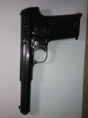 Hola.
Vendo pistola Astra 400, 9 Largo, guiada F, con 4 cargadores y las vainas Starline que tenga (calculo 00
