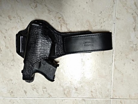 Vendo funda marca cabrera de tobillo para Glock 26, poco uso perfecto estado, 25€ Toledo-Madrid 00