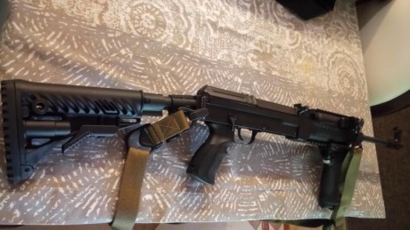 Vendo rifle VZ 58 en cal. 222 Rem. Nuevecito, menos de 500 disparos, con muchos extras y accesorios, el 11