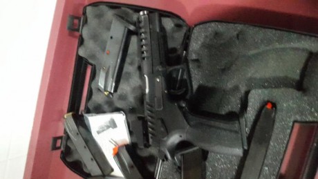 Oportunidad, en venta Grand Power X.Calibur (9mm) con 6 cargadores, dos de ellos nuevos y funda de extracción 01